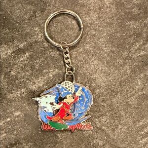 Disney Sorcerer Mickey Spinning Keychain
